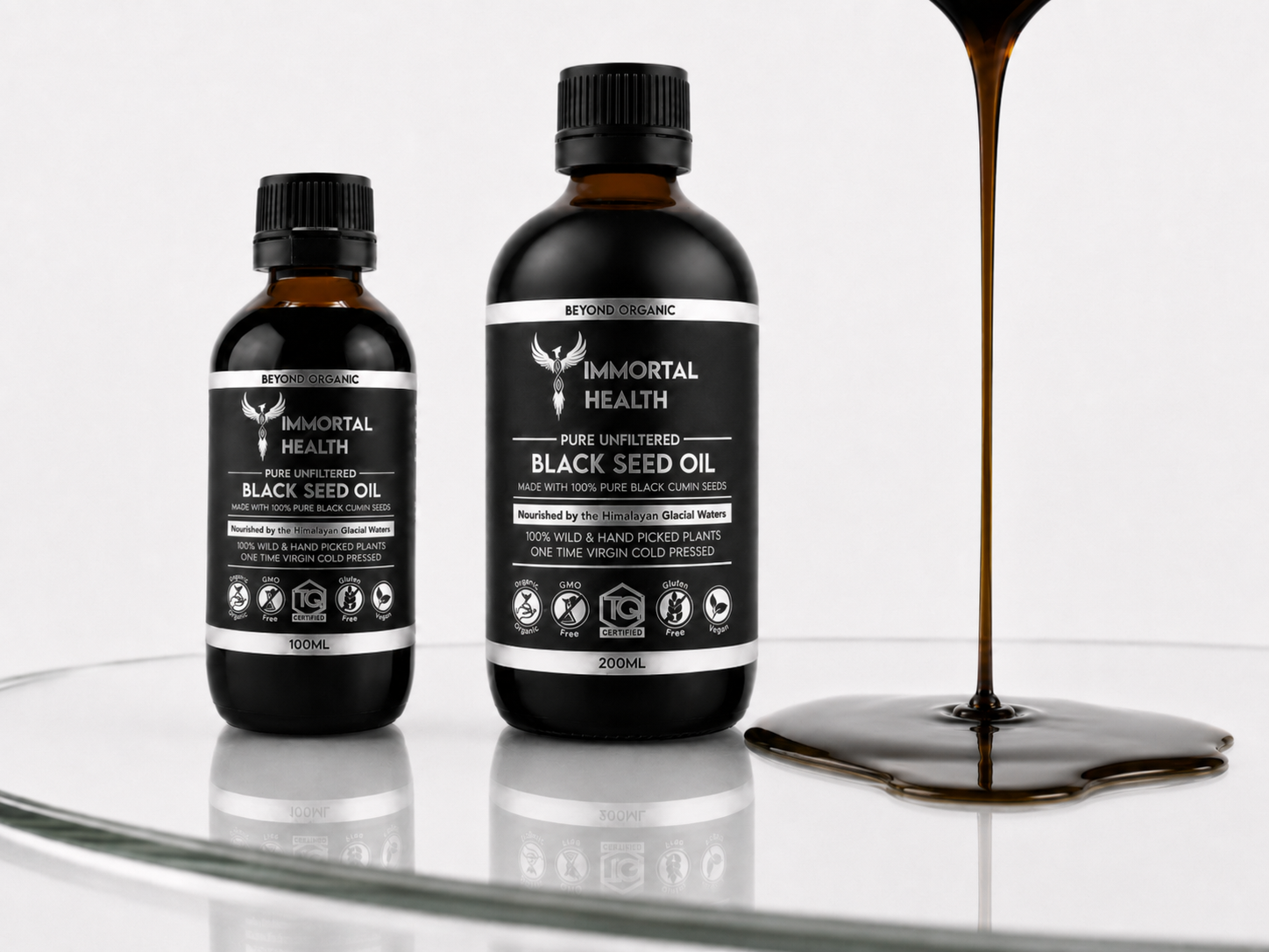 Immortal Health Black Seed Oil 100ml and 200ml