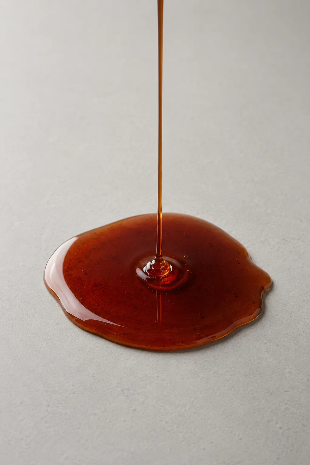 Raw honey pour